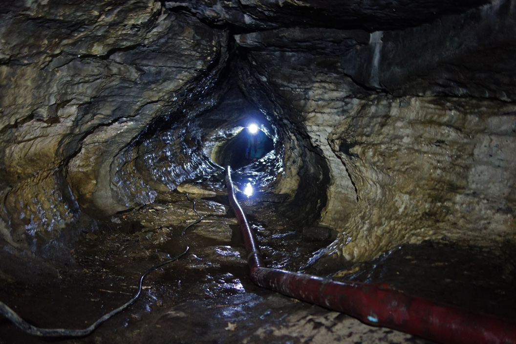 Martin Archambault Pompage de la caverne